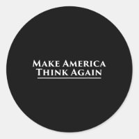 Make America Think Again Anti Trump Protest