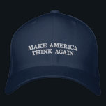 MAKE AMERICA THINK AGAIN HAT<br><div class="desc">Founded in 1955 on the premise that a nation must think before it acts, the Foreign Policy Research Institute is dedicated to bringing the insights of scholarship to bear on the foreign policy and national security challenges facing the United States. It seeks to educate the public, teach teachers, train students,...</div>