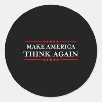 Make America Think Again Nasty Anti-hate Shirts