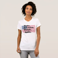 Make America Think Again women's Shirt