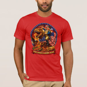 Make America Weird Again Patriotic T-Shirt