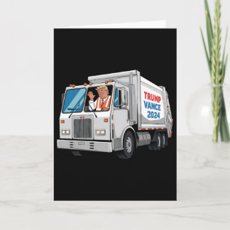 Make American Garge Great Again Trump Garge Truck Card