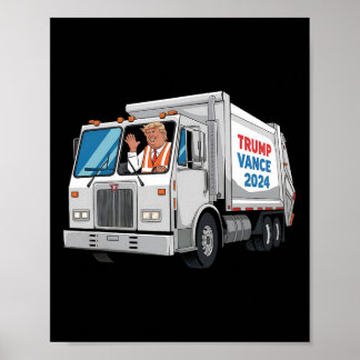 Make American Garge Great Again Trump Garge Truck Poster