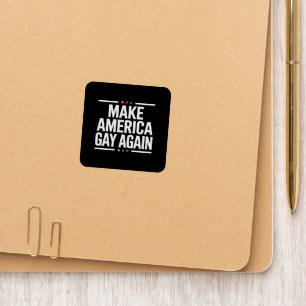 Make American Gay Again Funny Gay Pride Month Patch