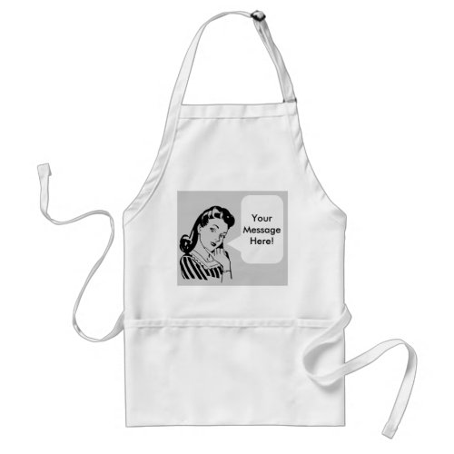 Make an apron _ Add picture and text