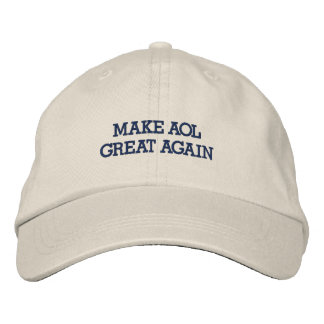 Make AOL Great Again Embroidered Hat