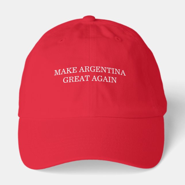 Make Argentina Great Again Hat (Front)