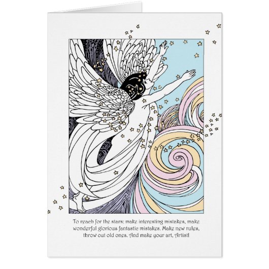 Make Art Angel Cards (Front)
