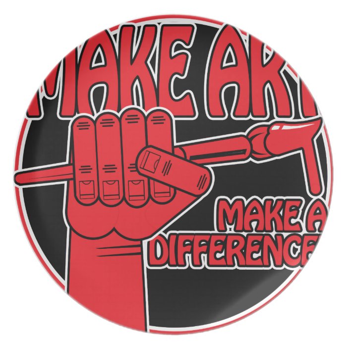 Make Art Make a Difference II Party Plates