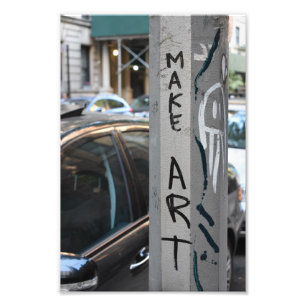MAKE ART New York Graffiti Street Photography NYC Photo Print
