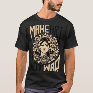 Make Art Not War Symbol Essential T-Shirt