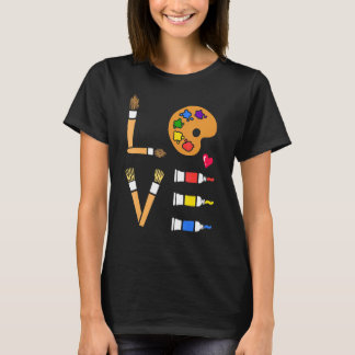 MAKE  Artist Artistic Humor Painting Cool T-Shirt