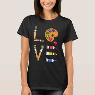 MAKE  Artist Artistic Humor Painting Cool T-Shirt