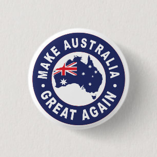 Make Australia Great Again Button