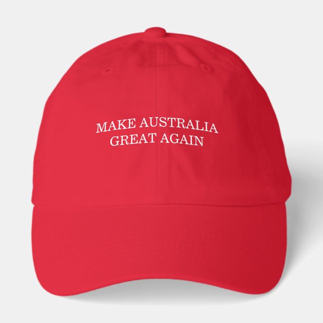 Make Australia Great Again Hat (Front)