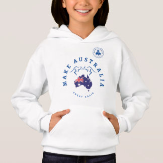 Make Australia Great Again Hoodie Kids