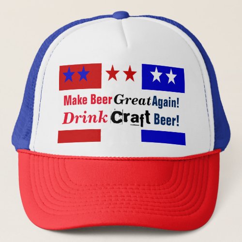 Make Beer Great Again_3 non grey Trucker Hat