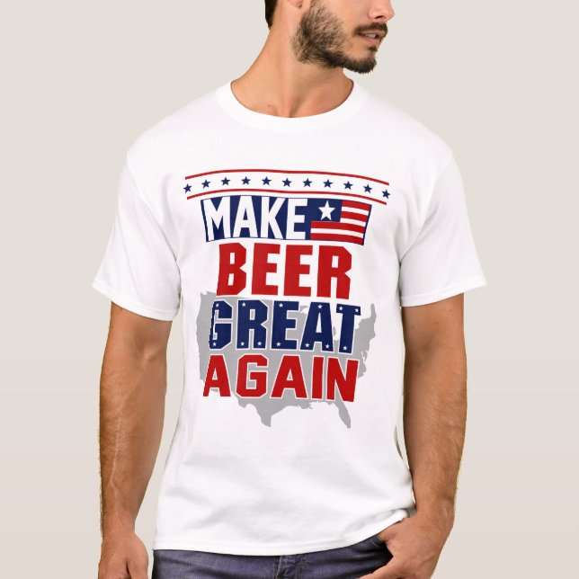Make Beer Great Again Tee (Front)