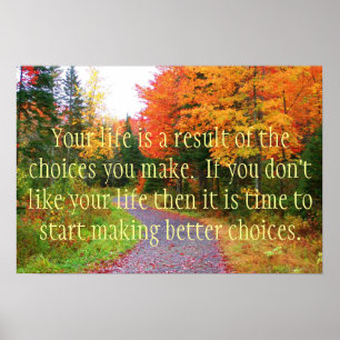 Make Better Choices Poster