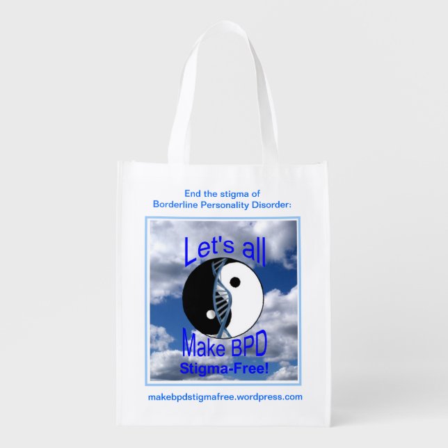 Make BPD Stigma-Free Reusable Bag (Front)