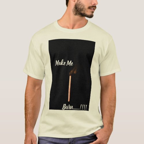 Make Burn Summer T_Shirt Men