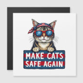 Make Cats Safe Again Trump Election Vote   (Front/Back)