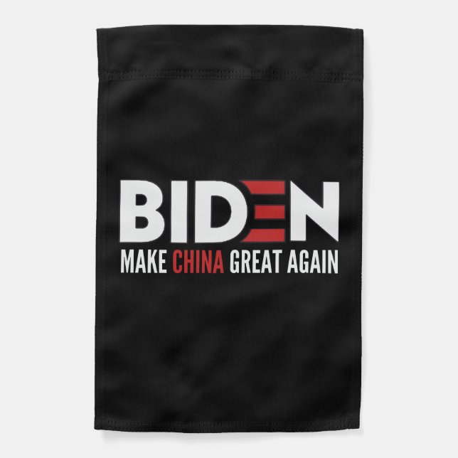 Make China Great Again Garden Flag (Front)