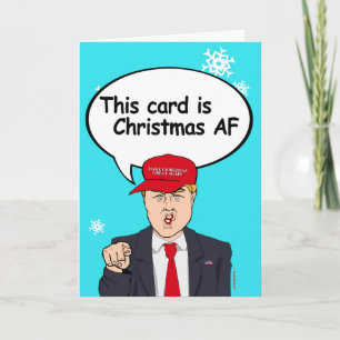 Make Christmas Great Again Card - This card is Chr