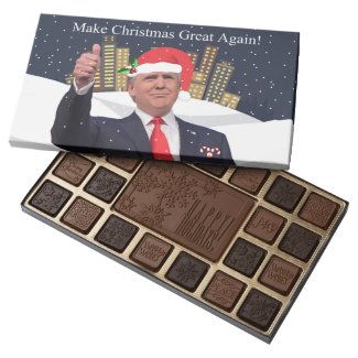 Make Christmas Great Again Donald Trump Chocolates