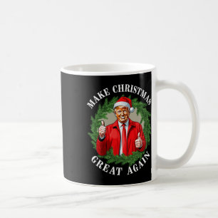 Make Christmas Great Again Donald Trump Mega Coffee Mug