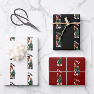 Make Christmas Great Again Funny Trump Wrapping Paper Sheets