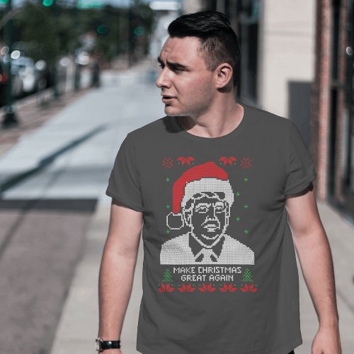 Make Christmas Great Again Trump T_Shirt