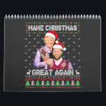 Make Christmas Great Again Trump Vance Xmas  Calendar<br><div class="desc">trump vance,  donald trump,  election 2024,  christmas sweater,  ugly xmassweater,  santa claus,  president,  maga,  Inauguration , </div>