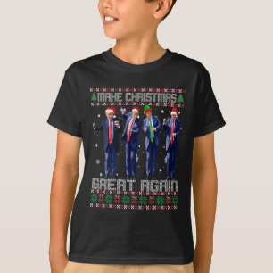 Make Christmas Great Again Ugly Sweaters Trump Dan