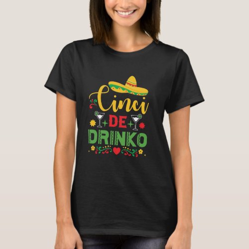 Make Cinco De Mayo Great Again Drinking In Party  T_Shirt