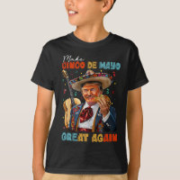 Make Cinco De Mayo Great Again Trump Guitar Tacos 