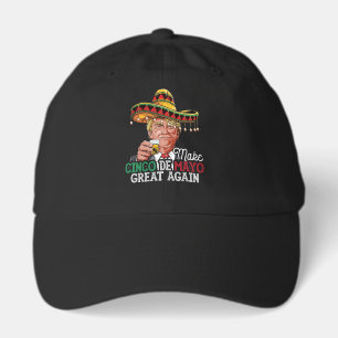 Make Cinco de Mayo Great Again-Women Trump Sombrer Hat