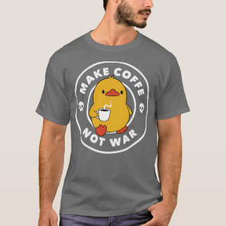 Make Coffee NotFunny Duck by Tobe Fonseca T-Shirt