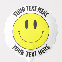 Make, Create Your Own Smilie Smile Party Balloon