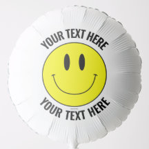 Make, Create Your Own Smilie Smile Party Balloon
