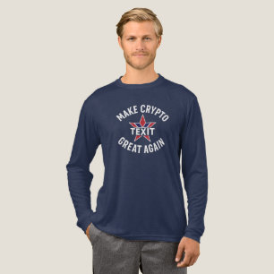 Make Crypto Great Again Bella+Canvas Tri-blend Lon Tri-Blend Shirt