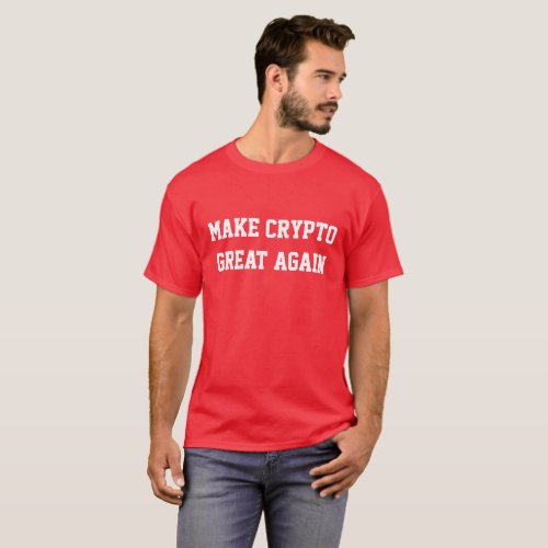 Make Crypto Great Again Red Premium Shirt