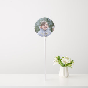Make Custom Photo Text Birthday Baby Shower Party Balloon