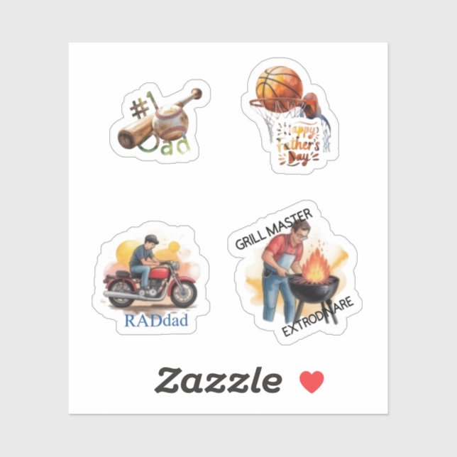 Make Dad proud!  Sticker (Sheet)