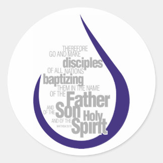 Make Disciples Classic Round Sticker
