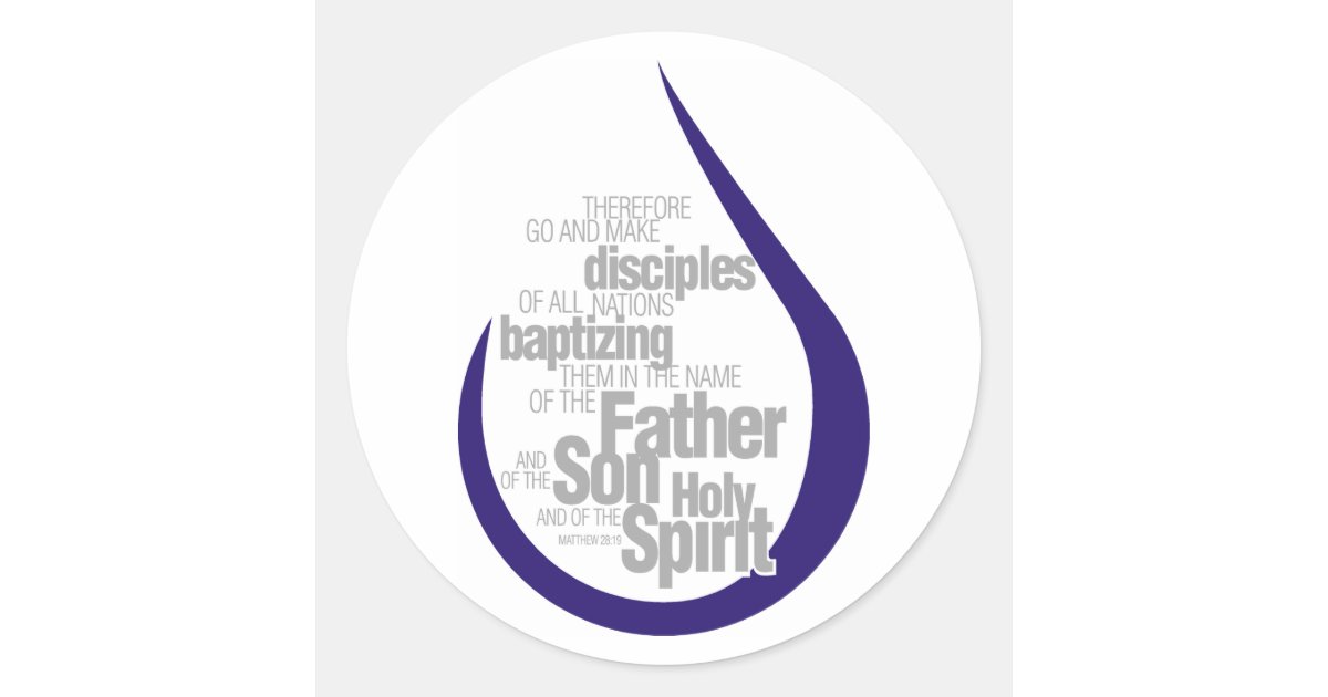 Making Disciples Stickers Make Disciples Classic Round Sticker | Zazzle