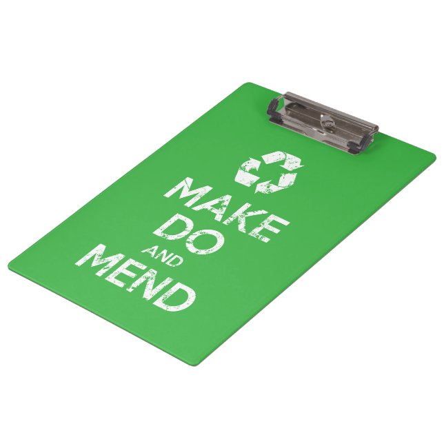 Make Do and Mend Clipboard (Angled)