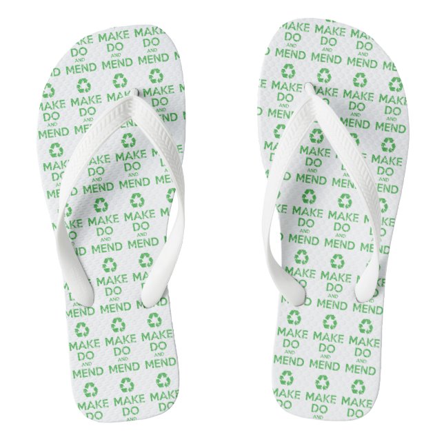 Make Do and Mend Flip Flops (Footbed)