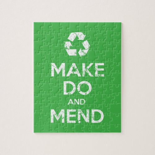 Make Do and Mend Jigsaw Puzzle