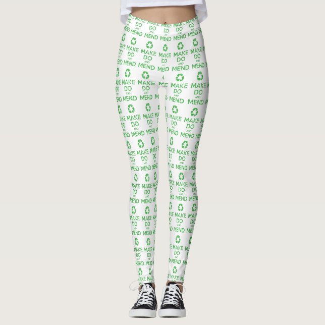 Make Do and Mend Leggings (Front)